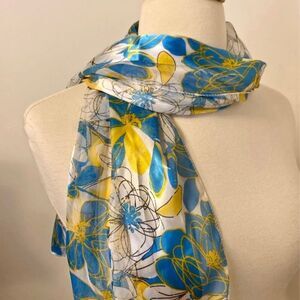 Floral Print Scarf‎